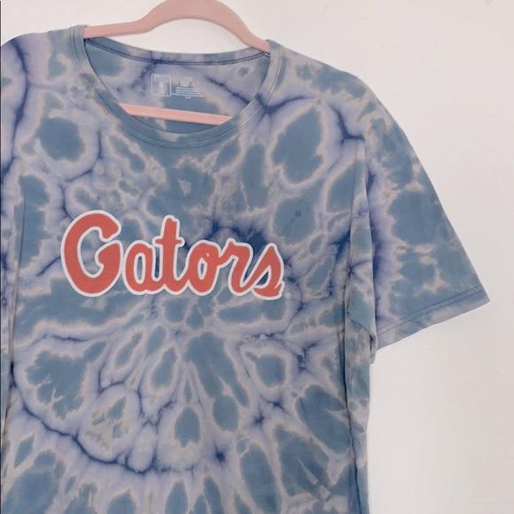 Tops - UF FLORIDA GATORS | Reverse Tie Dye T-Shirt